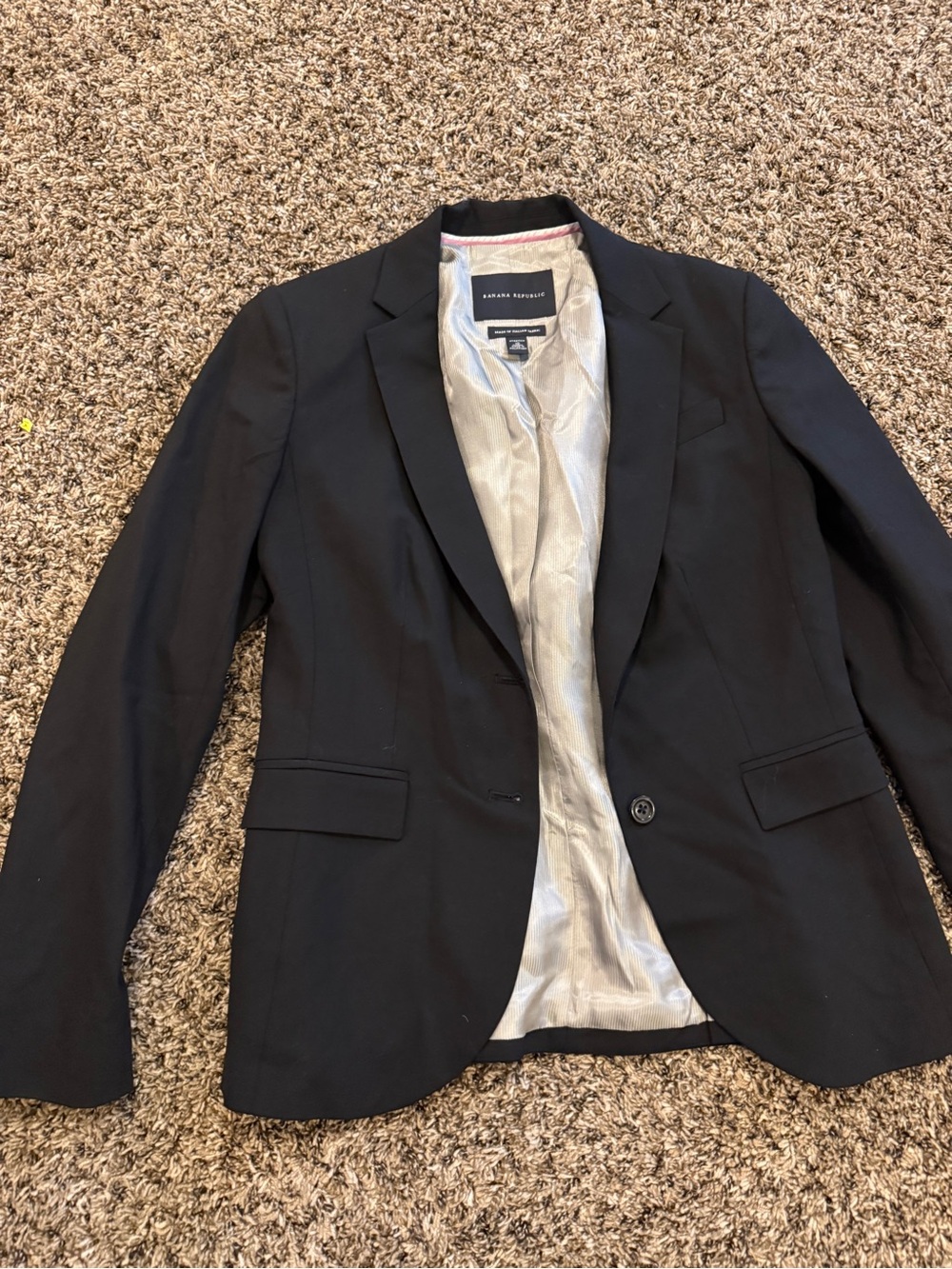 Banana Republic Black Single-Button Women's Blazer
